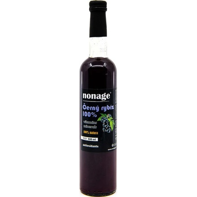 Nonage Černý rybíz 100% Juice 0,5 l