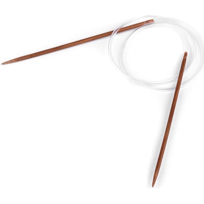 Kruhové jehlice bambusové č. 3; 3,5; 4; 4,5; 5; 5,5; 6; 6,5; 7; 8 Velikost: 3,5mm