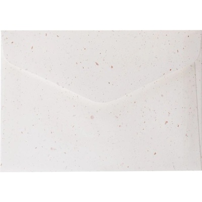 Obálka C6 120g 114x162 Terrazzo, bílá