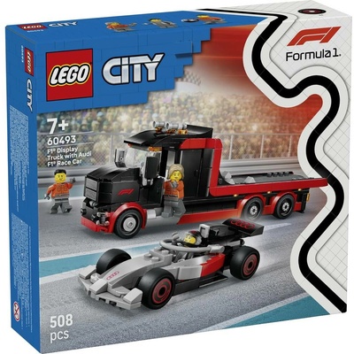 LEGO® City 60493 Výstavní náklaďák F1® se závodním autem Audi F1®