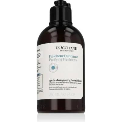 L'Occitane Purifying Freshness Conditioner 250 ml освежаващ балсам за мазна коса и кожа унисекс