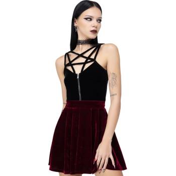 KILLSTAR дамска пола KILLSTAR - Evil Mellifluous - Червена - KSRA011961