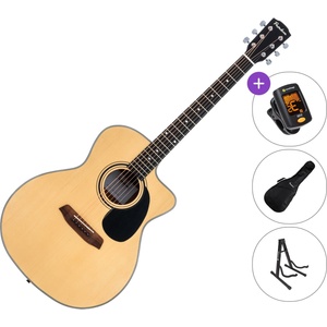 Pasadena PGC-100 Premium SET Natural Джъмбо китара