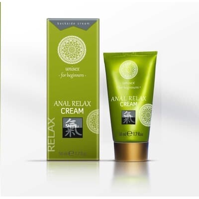 Shiatsu Anal Relax krém pre začiatočníkov 50 ml