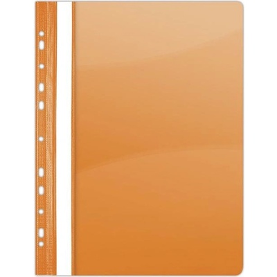 RÝCHLOVIAZAČ, S EURODIEROVANÍM, PVC, A4, DONAU, ORANŽOVÝ