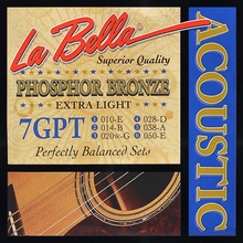 LaBella 7GPT Phosphor Bronze Extra Light