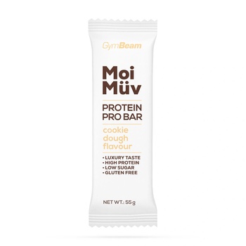 GymBeam MoiMüv Protein Pro Bar - GymBeam 55 g бисквитки