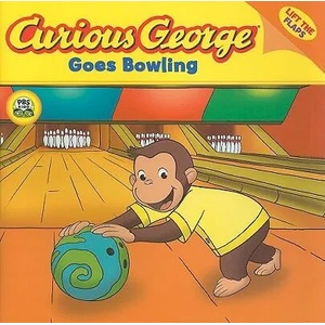 Curious George Goes Bowling (CGTV Lift-the-Flap 8x8) | H. A. Rey, Cynthia Platt (ISBN: 9780618800414)