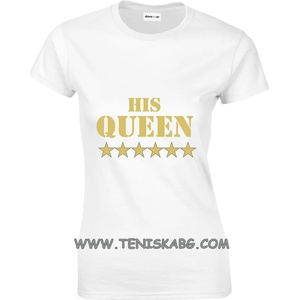 Fruit of the Loom Тениска с надпис - king-queen - teniskabg - 29,00 лв