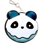  Компактна външна батерия с 1xUSB-A изход за мобилни устройства - 3D Panda Power Bank With Keyring 2200 mAh (бял) (161195)