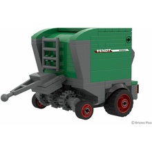 BRIXIES Plus 222.710 Fendt Rotana F - lis na válcové balíky, 1:32, 164 k