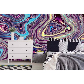 DIMEX ART s. r. o Самозалепваща се флизелинова фототапета абстрактно изкуство 375 x 250 см