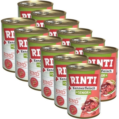 Rinti Adult Senior hovädzie 12 x 400 g