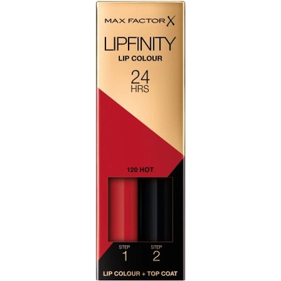 Max Factor Lipfinity Lip Colour 24h rúž 120 hot 4,2 g