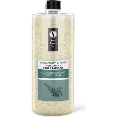 Sara Beauty Spa relaxačná soľ do kúpeľa RozmarínWintergreen 1320 g