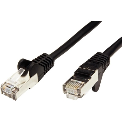 XtendLan PK_5FTP050black Patch, Cat 5e, FTP, 5m, černý