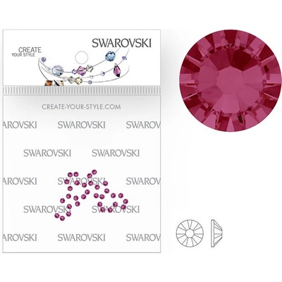 Swarovski kryštáliky SS5 Indian Pink 50 ks