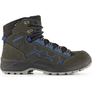 Lowa Детски туристически обувки Lowa Kid's Kody Evo GTX Mid Junior Walking boots - Anthracite / Blue - размер 27 (EU) (702-3549-0111)