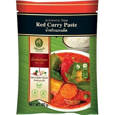 Nittaya Curry Paste Red Vegan 50 g