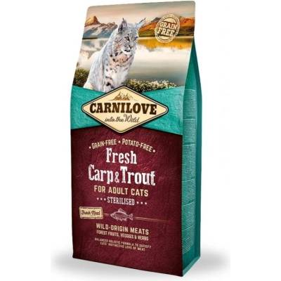 CARNILOVE Fresh Carp Trout Sterilised Adult Cat 2 кг