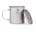 Keith Titanium Single-Wall Tit. Mug 550 ml Цвят: сив