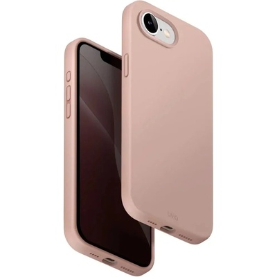 Uniq Lino Magclick Charging Case за iPhone 16e - Розов (8886463692523)