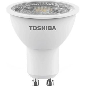 Toshiba LED крушка за луна Toshiba - GU10, 4=50W, 345 lm, 4000K (1TOLI04050WGU1400D)