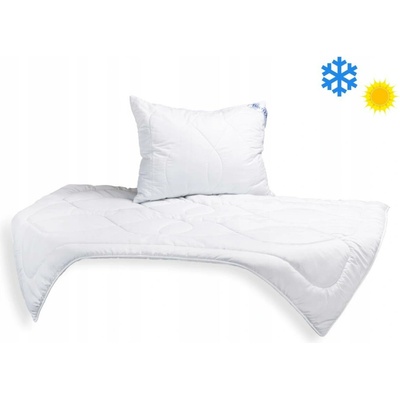 Celoroční SET Luxus Plus přikrývka 140x200 1000g 70x90 900g