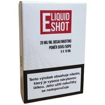 Expran Eliquid Shot Booster PG50/VG50 20mg 5x10ml