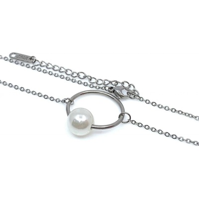 Jan Kos jewellery Řetízek s přívěskem z oceli 12115077