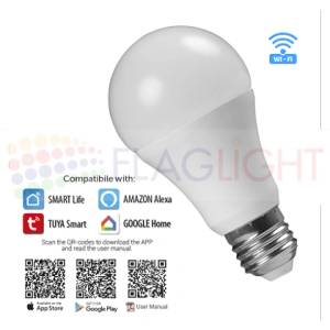  WiFi Smart LED крушка, 8W, E27, RGB+4200K, 270°, 220-240V AC (0784)