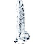 Lovetoy Лепяща се пенис отливка дилдо "flawless clear balled" 18 см
