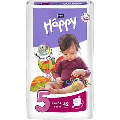 Bella Happy 5 Junior 12-25 kg 42 ks