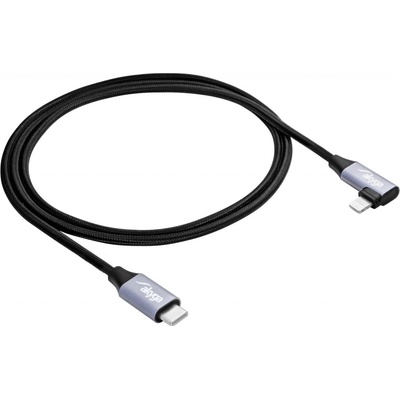 Akyga AK-USB-56 USB 2.0, Apple Lightning úhlová zástrčka,USB C vidlice