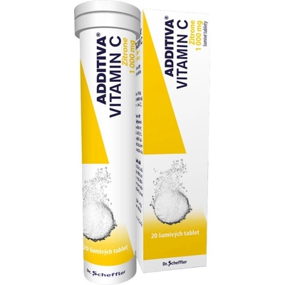 Additíva Vitamín C Zitrone 1000 mg 20 šumivé tabliety