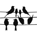 Esschert Design Стикер срещу птици за прозореца 33x23 cm - Esschert Design (ZEE-FB576)
