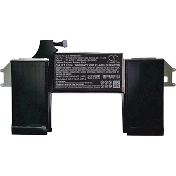 Cameron Sino Батерия за лаптоп Apple MacBook Air 13 MRE82CH/A, MacBook Air Core I5 1.6 13-inch TRUE TONE Retina 2019 A1965 LiPo 11, 4V 4800mA (CS-AM1965NB)