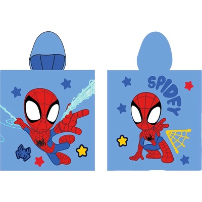 Carbotex Dětské pončo 55 x 110 cm Spidey Zasahuje