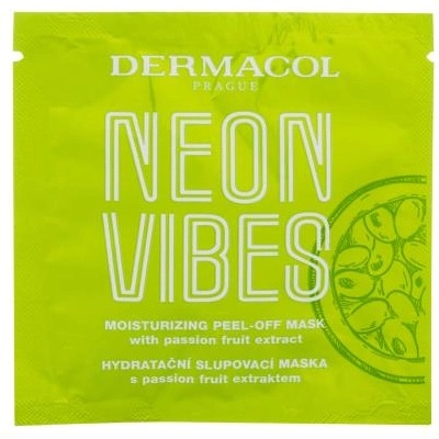 Dermacol Neon Vibes Moisturizing Peel-Off Mask хидратираща маска за лице 8 ml за жени