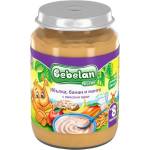 Bebelan Млечна каша Bebelan Puree - Ябълки, банан и манго с овесени ядки, 190 g (4404) - baby