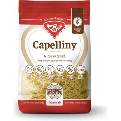 Liana Capelliny tenké nudle bezlepkové těstoviny 200 g