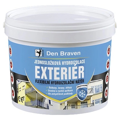 Hydroizolácia DEN BRAVEN Exteriér 2K jednozložková 5 kg