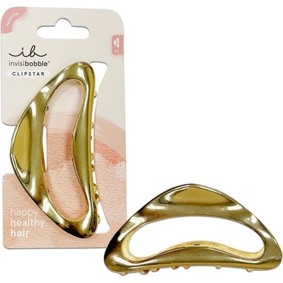 Invisibobble CLIPSTAR Gold Luxe - Skřipec do vlasů 1 ks