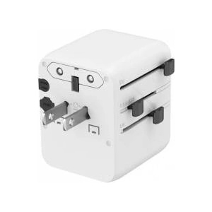 Gembird Universal travel adapter 20W white - mallbg - 35,60 лв