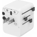 Gembird Universal travel adapter 20W white - mallbg - 35,79 лв