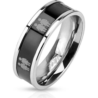 Steel Edge dámské prsteny 3041