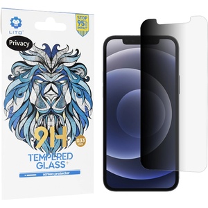 LITO Протектор за iPhone 12 / iPhone 12 Pro - Lito 2.5D Classic Glass - Privacy