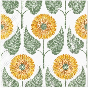 PAW Obrúsky L Sunflowers Pattern 33x33cm