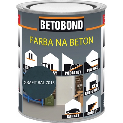 Barva na betonu Polifarb Kalisz grafitová 0,75 l ochranná
