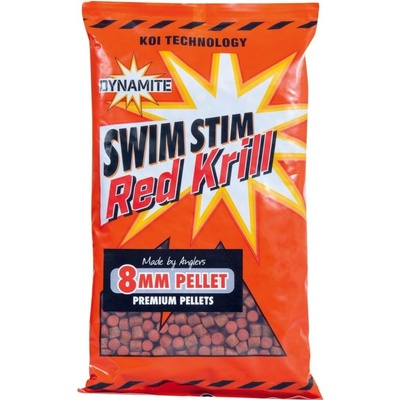 Dynamite Baits pelety Swimstim Red Krill 900 g 8 mm